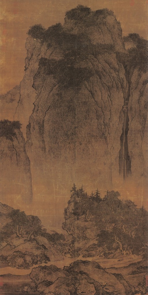 《谿山行旅》為中國北宋畫家范寬
