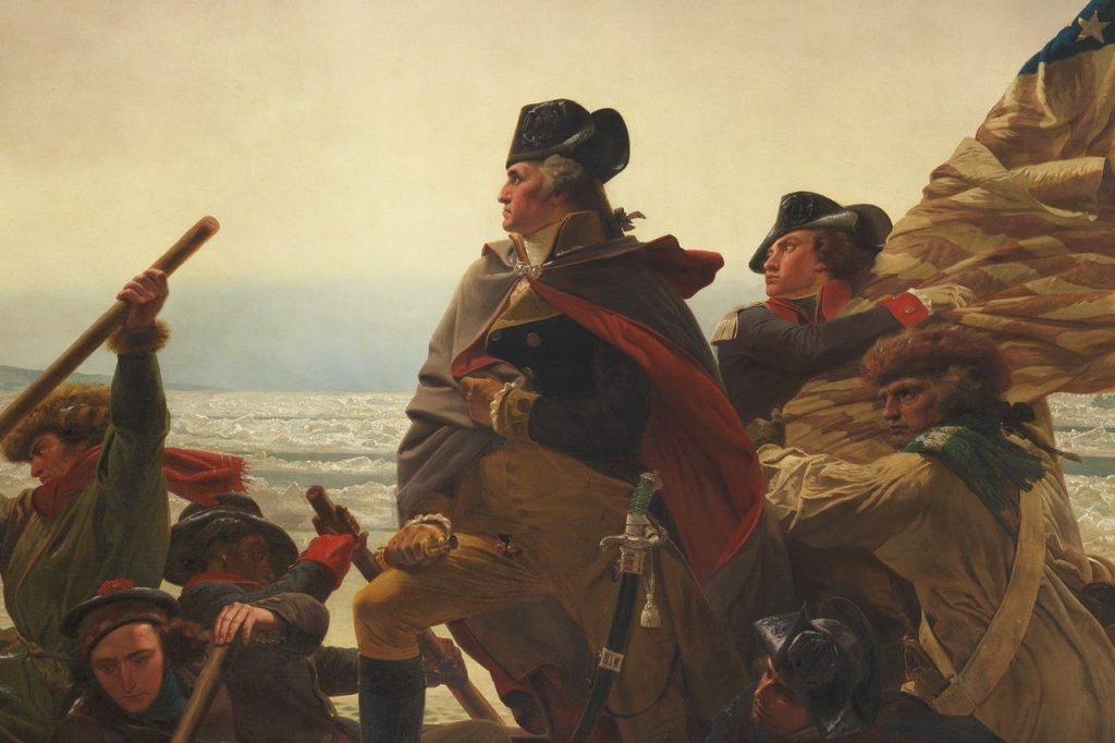 George Washington crosses the Delaware, makes the world a worse place in the process.
