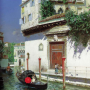 Venetian canal scene